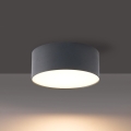 Brilagi - Plafoniera LED da soffitto per bagno FORIS LED/9W/230V Ø 9 cm antracite IP44 CRI 90