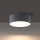 Brilagi - Plafoniera LED da soffitto per bagno FORIS LED/9W/230V Ø 9 cm antracite IP44 CRI 90