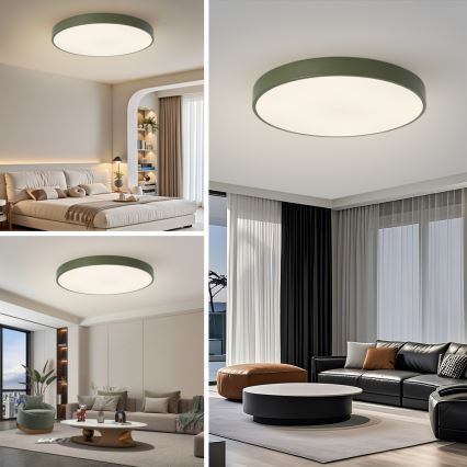 Brilagi - Plafoniera LED POOL LED/100W/230V 3000/4000/6000K Ø 80 cm verde