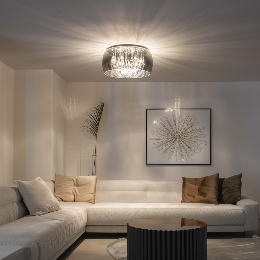 Brilagi - Plafoniera LED di cristallo JEWEL 6xG9/42W/230V