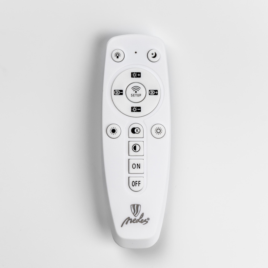 Brilagi - Lampadario a soffitto dimmerabile a LED ORBITS LED/50W/230V 3000-6500K nero + telecomando