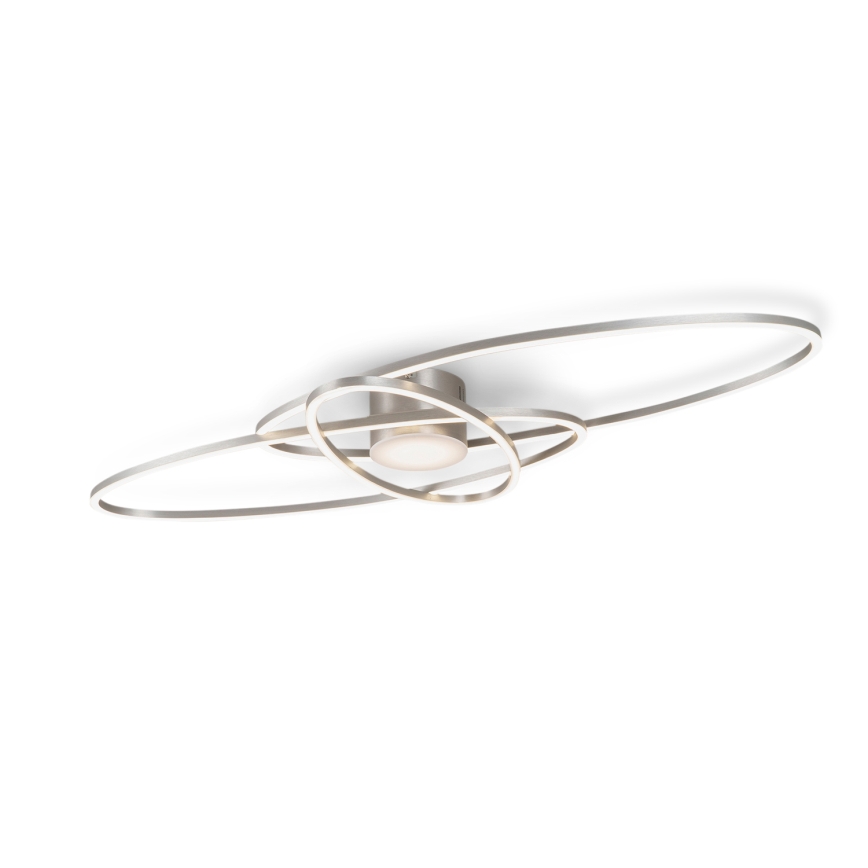 BRILAGI - Plafoniera dimmerabile a LED APOLLO LED/58W/230V 3000-6500K 43,2x101,2 cm cromo opaco + telecomando