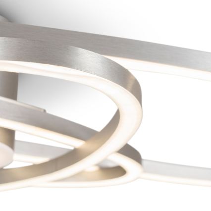 BRILAGI - Plafoniera dimmerabile a LED APOLLO LED/58W/230V 3000-6500K 43,2x101,2 cm cromo opaco + telecomando