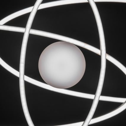 BRILAGI - Plafoniera dimmerabile a LED APOLLO LED/58W/230V 3000-6500K 43,2x101,2 cm cromo opaco + telecomando