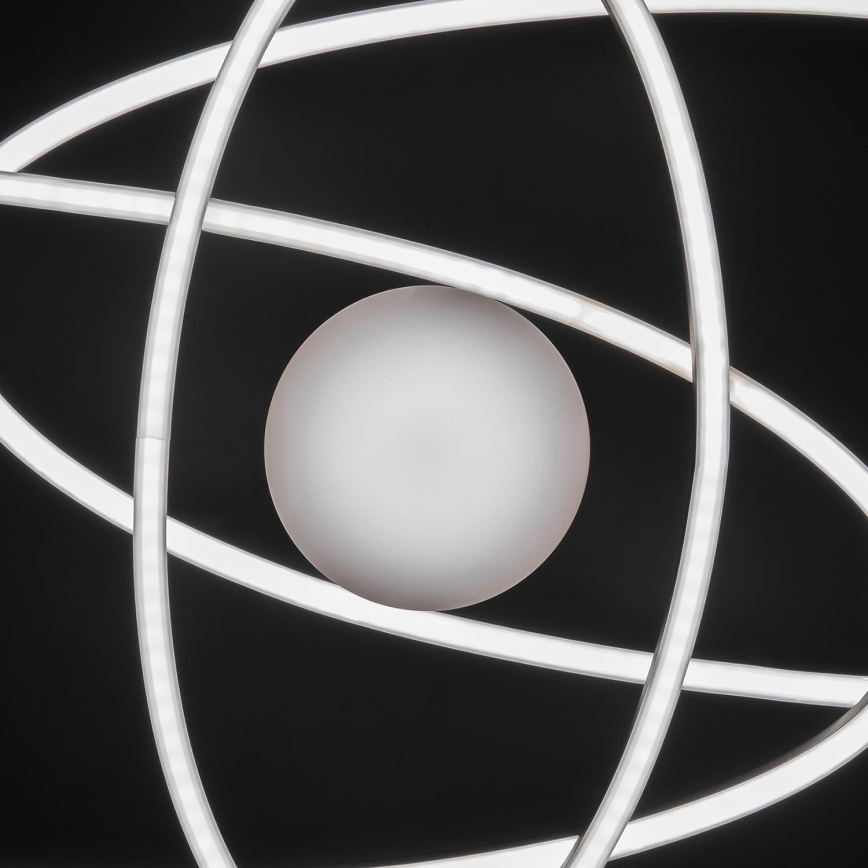 BRILAGI - Plafoniera dimmerabile a LED APOLLO LED/58W/230V 3000-6500K 43,2x101,2 cm cromo opaco + telecomando
