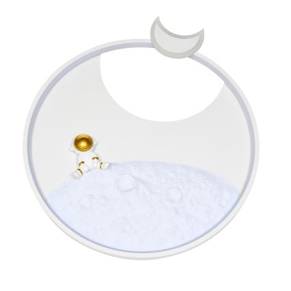 Brilagi - Plafoniera dimmerabile a LED ASTRO LED/20W/230V Ø 50 cm 3000-6000K astronaut + telecomando