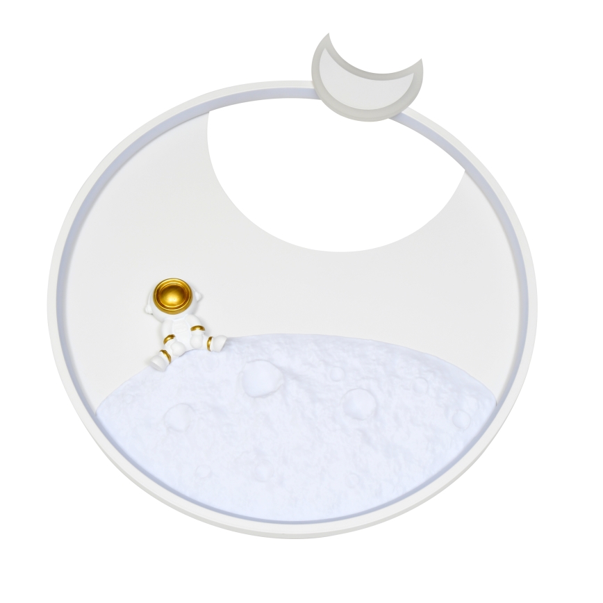 Brilagi - Plafoniera dimmerabile a LED ASTRO LED/20W/230V Ø 50 cm 3000-6000K astronaut + telecomando