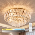 BRILAGI - Plafoniera LED dimmerabile AURELIA LED/45W/230V 3000–6000K diam. 50 cm dorata + telecomando
