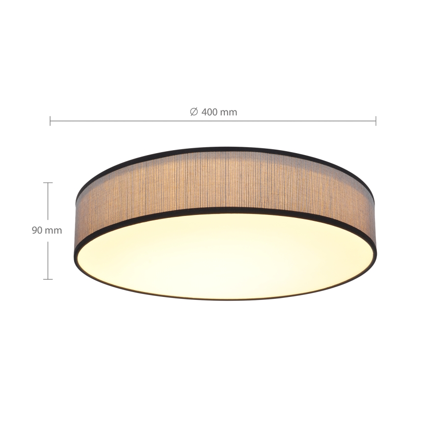 Brilagi - Plafoniera LED dimmerabile AURORA LED/48W/230V 3000-6500K diametro 40 cm + telecomando