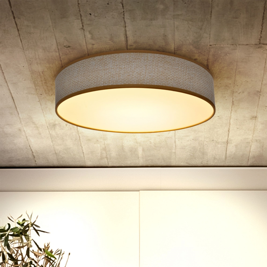 Brilagi - Plafoniera LED dimmerabile CARMEN LED/48W/230V 3000-6500K diametro 40 cm + telecomando