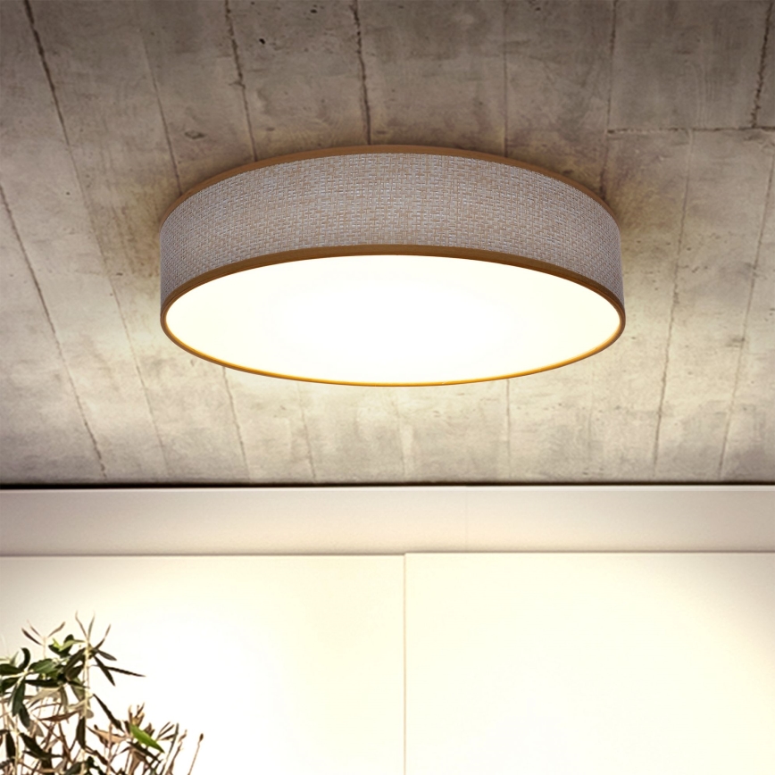 Brilagi - Plafoniera LED dimmerabile CARMEN LED/48W/230V 3000-6500K diametro 40 cm + telecomando