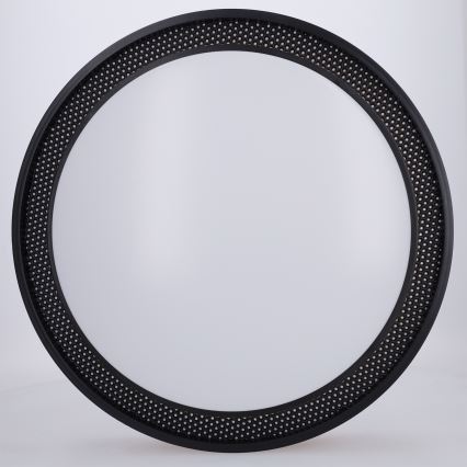 Brilagi - Plafoniera LED dimmerabile COCI LED/48W/230V 3000-6500K Ø 39 cm finitura effetto legno/nera + telecomando incluso