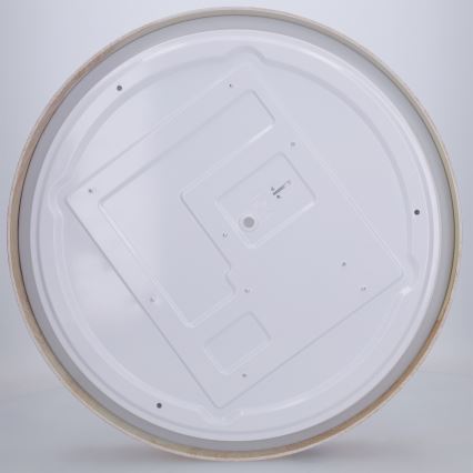 Brilagi - Plafoniera LED dimmerabile COCI LED/48W/230V 3000-6500K Ø 39 cm finitura effetto legno/nera + telecomando incluso