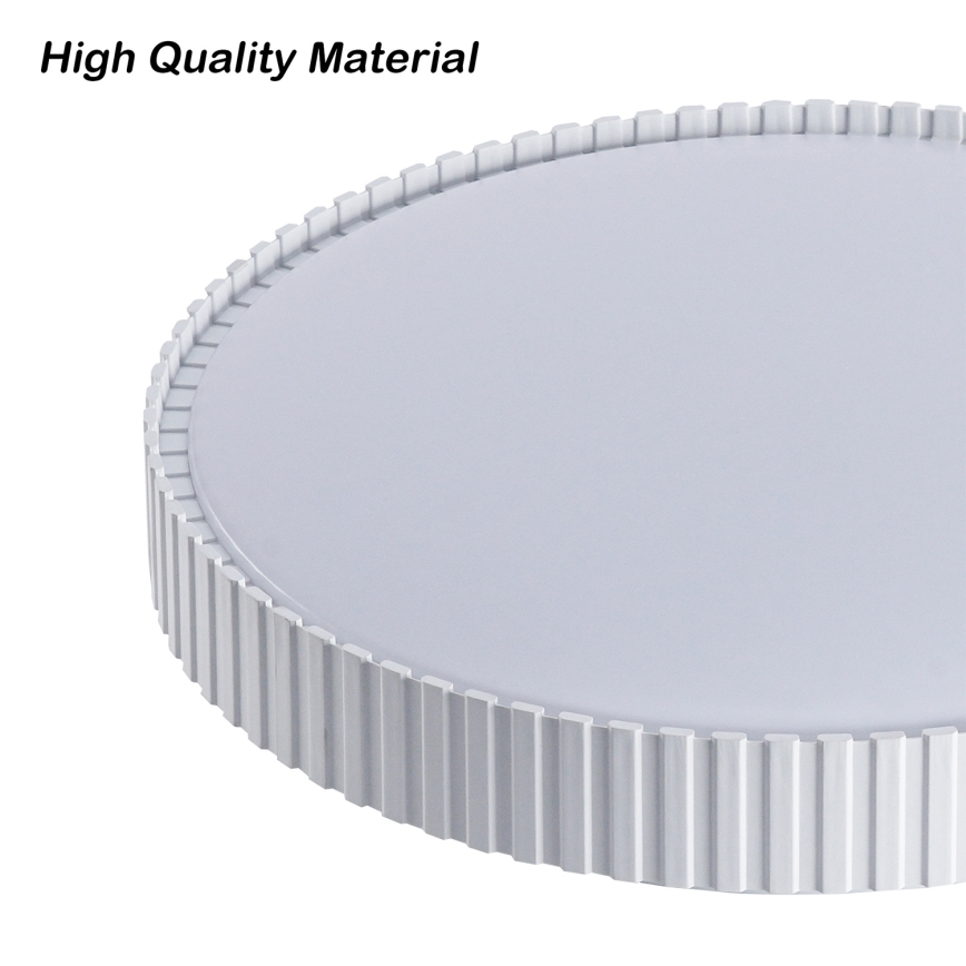 Brilagi - Plafoniera LED dimmerabile CORVO LED/54W/230V 3000-6000K bianco diam. 40 cm + telecomando