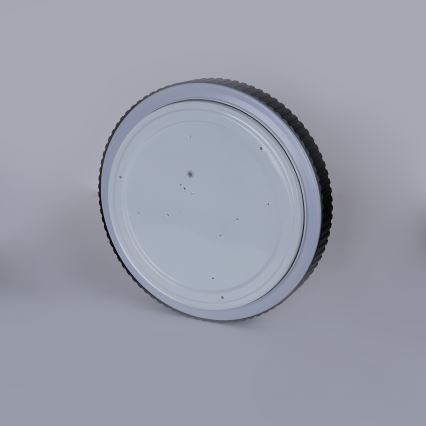 Brilagi - Plafoniera LED dimmerabile CORVO LED/54W/230V 3000-6000K nera Ø 40 cm + telecomando