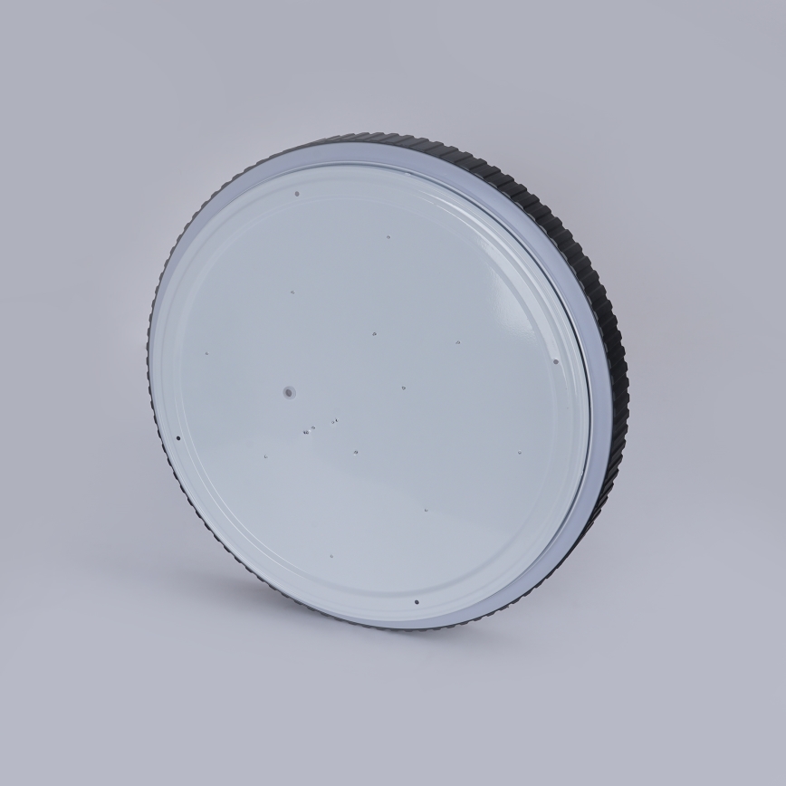 Brilagi - Plafoniera LED dimmerabile CORVO LED/72W/230V 3000-6000K nera, diam. 50 cm + telecomando