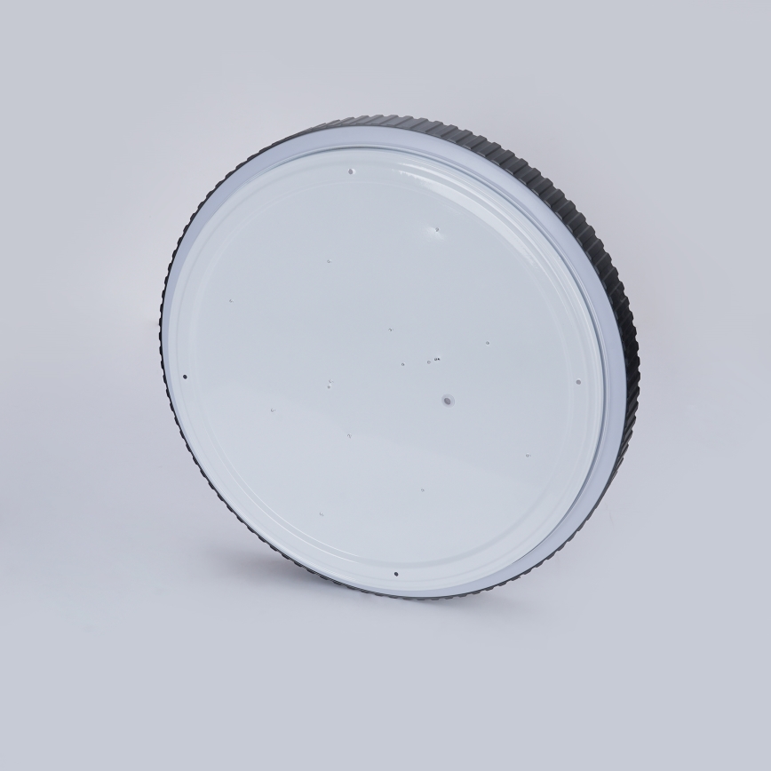 Brilagi - Plafoniera LED dimmerabile CORVO LED/72W/230V 3000-6000K nera, diam. 50 cm + telecomando