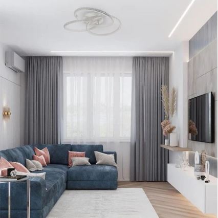 Brilagi - Plafoniera LED dimmerabile COSMOWAVE LED/70W/230V 3000-6500K + telecomando