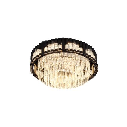 Brilagi - Plafoniera dimmerabile CROWN LED/41W/230V 3000-6000K Ø 48 cm nero + telecomando