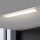 Brilagi - Plafoniera LED dimmerabile da bagno FRAME SMART LED/50W/230V 120x30 cm 3000-6000K IP44 argento + telecomando