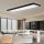 Brilagi - Plafoniera LED dimmerabile da bagno FRAME SMART LED/50W/230V 30x120 cm 3000-6000K IP44 nero + telecomando