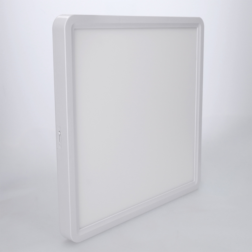 Brilagi - Plafoniera LED dimmerabile ESTELA SQUARE LED/36W/230V 3000-6500K 31x31 cm bianca + telecomando