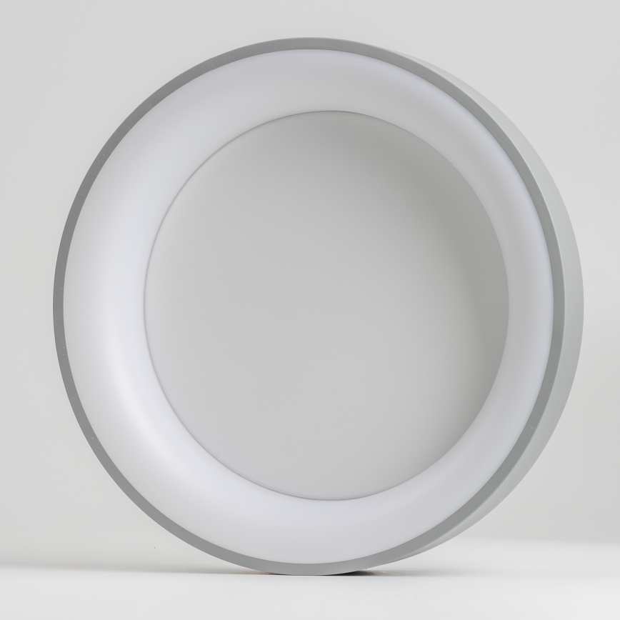 Brilagi - Plafoniera LED dimmerabile FALCON LED/40W/230V 3000–6500K Ø 45 cm grigia + telecomando