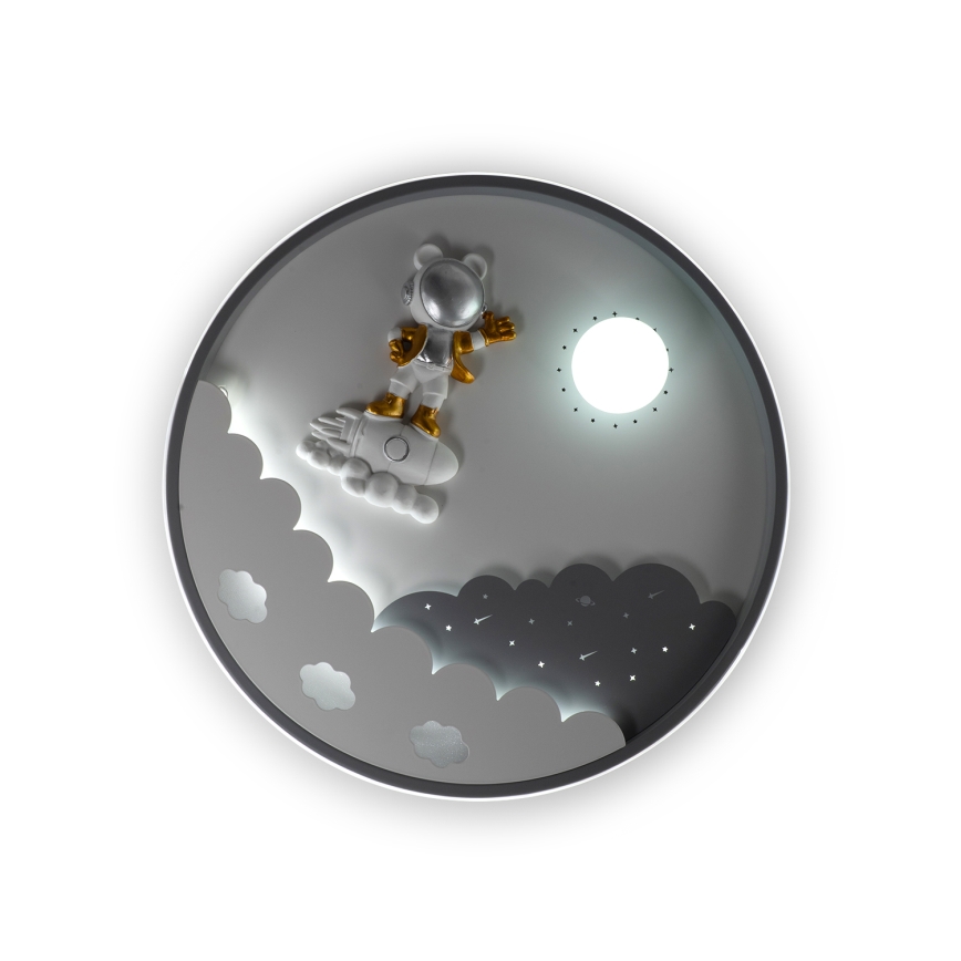 Brilagi - Plafoniera dimmerabile a LED per bambini ASTRO LED/68W/230V 3000-6000K Ø 49 cm + telecomando