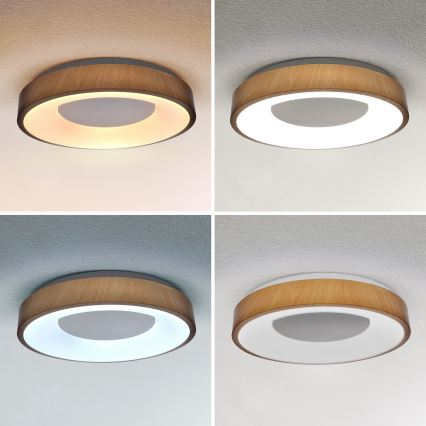 Brilagi - Plafoniera LED dimmerabile DORIA LED/48W/230V 3000-6500K diametro 39 cm + telecomando