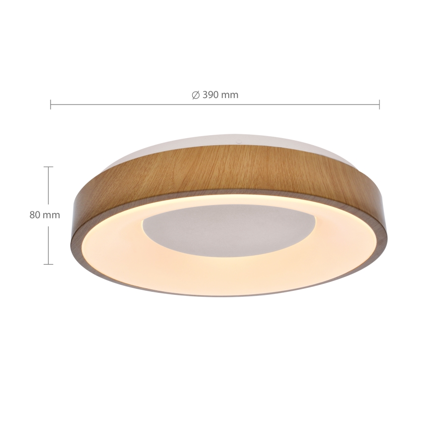 Brilagi - Plafoniera LED dimmerabile DORIA LED/48W/230V 3000-6500K diametro 39 cm + telecomando