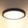 Brilagi - Plafoniera LED dimmerabile ESTELA LED/36W/230V 3000-6500K ø 30 cm nero + telecomando
