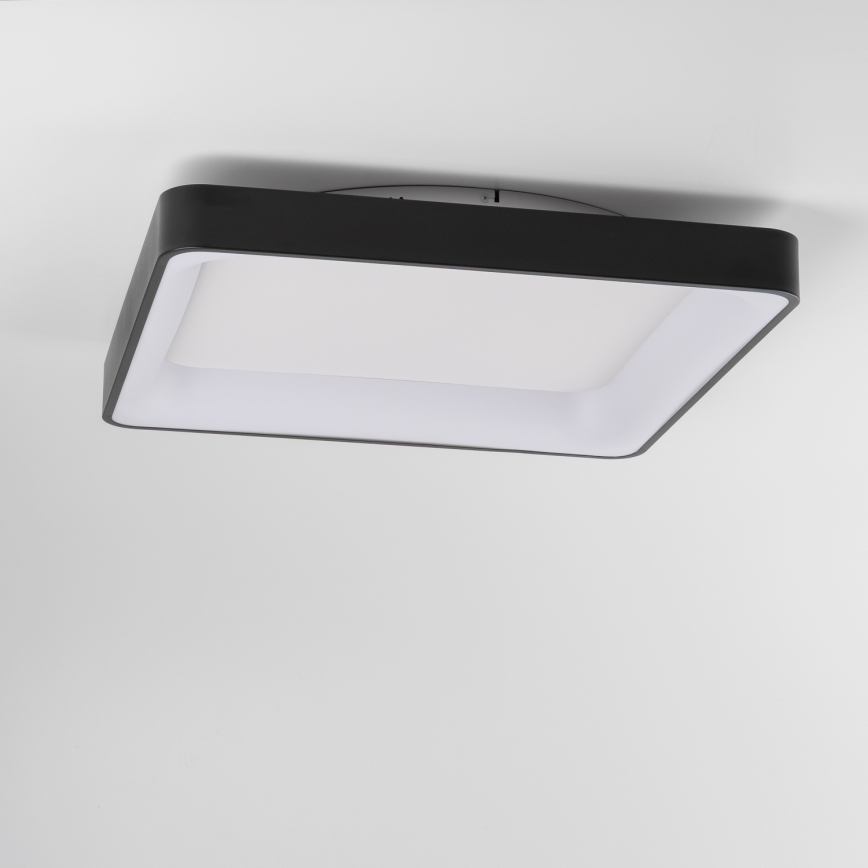 Brilagi - Plafoniera dimmerabile a LED FALCON II LED/125W/230V 3000-6500K 60x60 cm nera + telecomando
