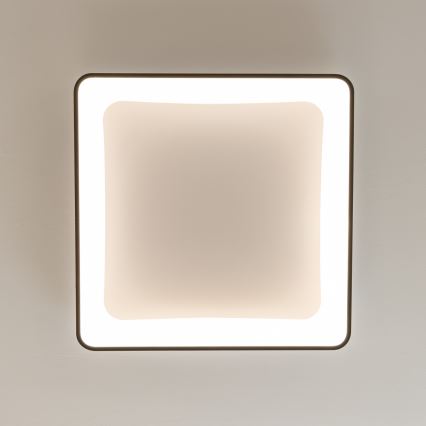 Brilagi - Plafoniera dimmerabile a LED FALCON II LED/125W/230V 3000-6500K 60x60 cm nera + telecomando