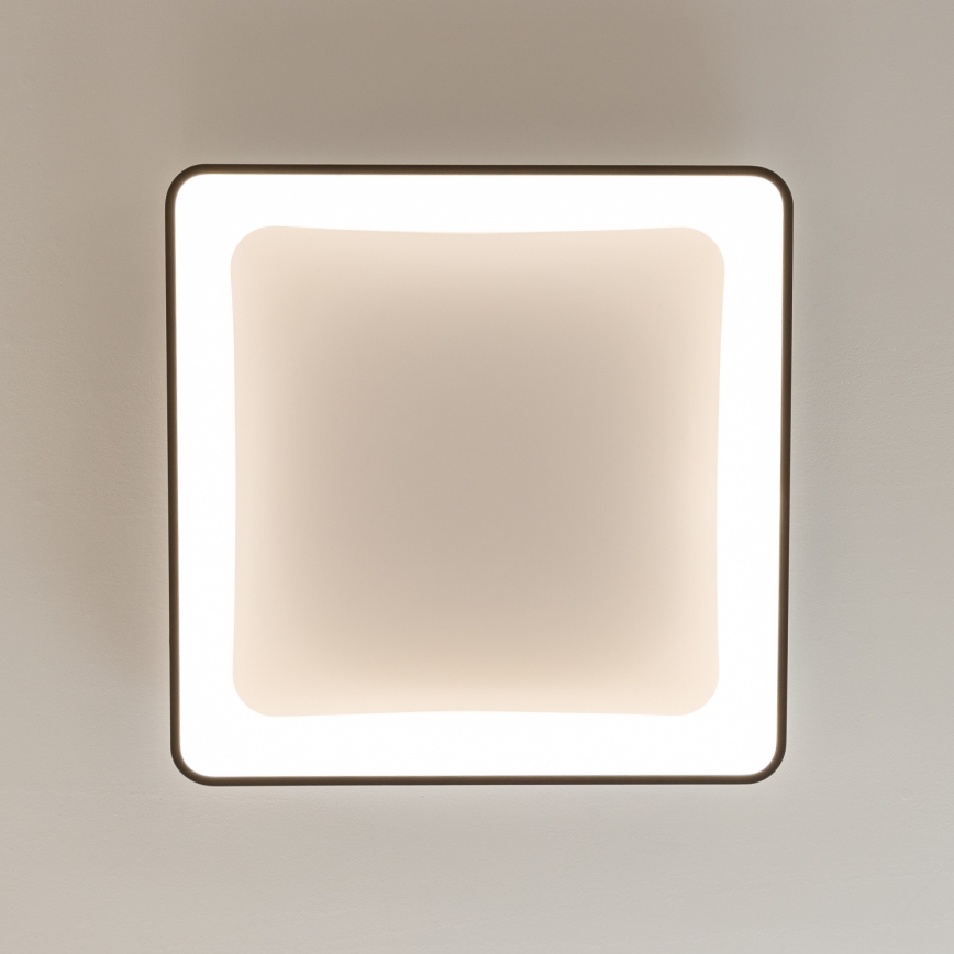 Brilagi - Plafoniera dimmerabile a LED FALCON II LED/125W/230V 3000-6500K 60x60 cm nera + telecomando