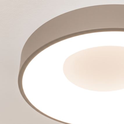 BRILAGI - Plafoniera LED dimmerabile FALCON II LED/67 W/230 V 3000-6500 K Ø 40 cm bianco/beige + telecomando