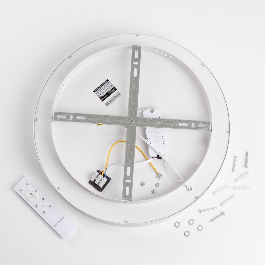 Brilagi - Plafoniera dimmerabile a LED FALCON II LED/67W/230V 3000-6500K Ø 40 cm bianca + telecomando