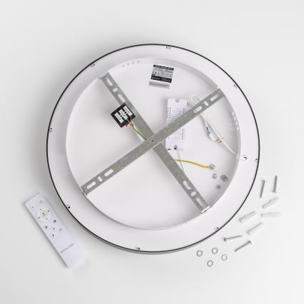 Brilagi - Plafoniera LED dimmerabile FALCON II LED/67W/230V 3000-6500K Ø 40 cm nera + telecomando