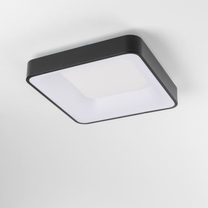 Brilagi - Plafoniera LED dimmerabile FALCON II LED/80W/230V 3000-6500K 40x40 cm nero + telecomando