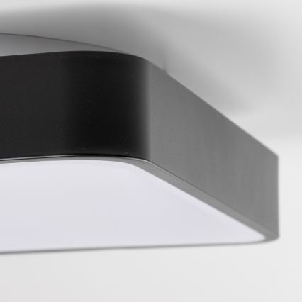 Brilagi - Plafoniera LED dimmerabile FALCON II LED/80W/230V 3000-6500K 40x40 cm nero + telecomando