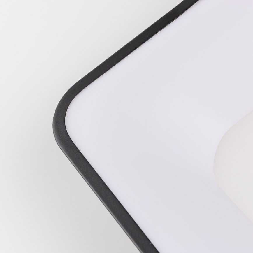 Brilagi - Plafoniera LED dimmerabile FALCON II LED/80W/230V 3000-6500K 40x40 cm nero + telecomando