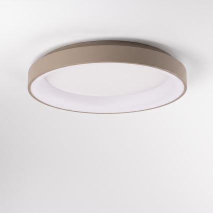 BRILAGI - Plafoniera dimmerabile a LED FALCON II LED/99W/230V 3000-6500K Ø 60 cm bianco/beige + telecomando