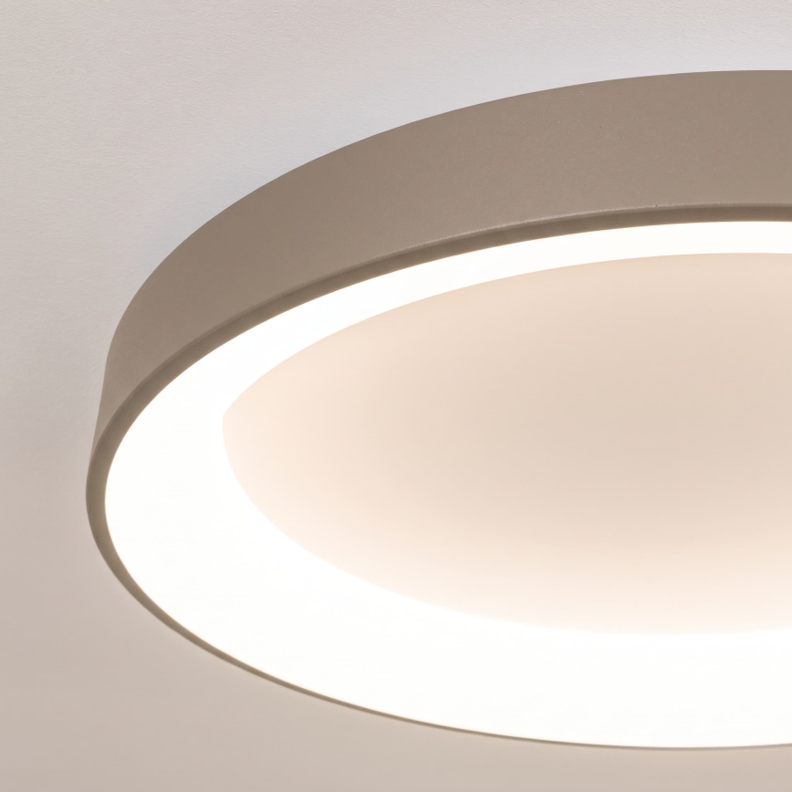 BRILAGI - Plafoniera dimmerabile a LED FALCON II LED/99W/230V 3000-6500K Ø 60 cm bianco/beige + telecomando