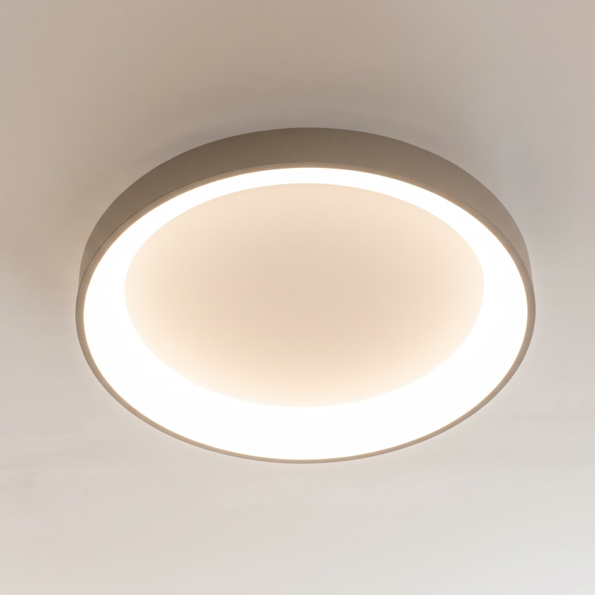 BRILAGI - Plafoniera dimmerabile a LED FALCON II LED/99W/230V 3000-6500K Ø 60 cm bianco/beige + telecomando