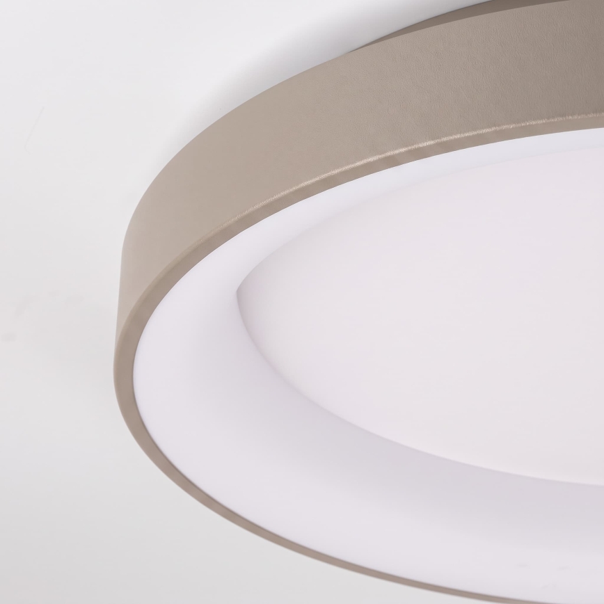 BRILAGI - Plafoniera dimmerabile a LED FALCON II LED/99W/230V 3000-6500K Ø 60 cm bianco/beige + telecomando