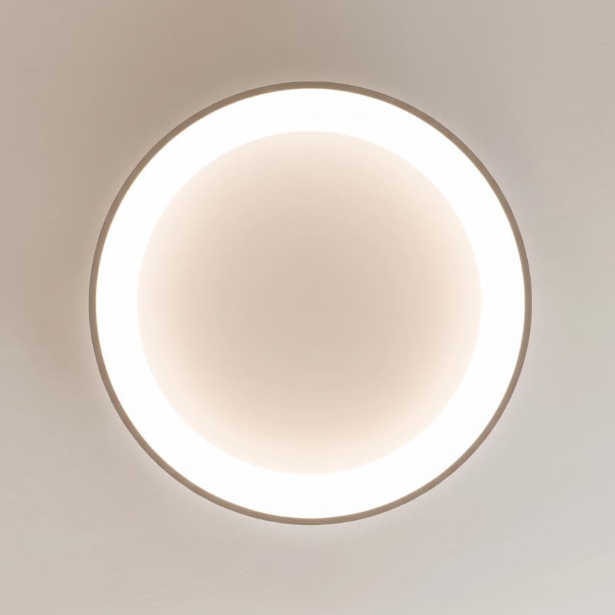 BRILAGI - Plafoniera dimmerabile a LED FALCON II LED/99W/230V 3000-6500K Ø 60 cm bianco/beige + telecomando