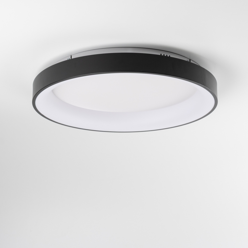 Brilagi - Plafoniera LED dimmerabile FALCON II LED/99W/230V 3000-6500K Ø 60 cm nero + telecomando