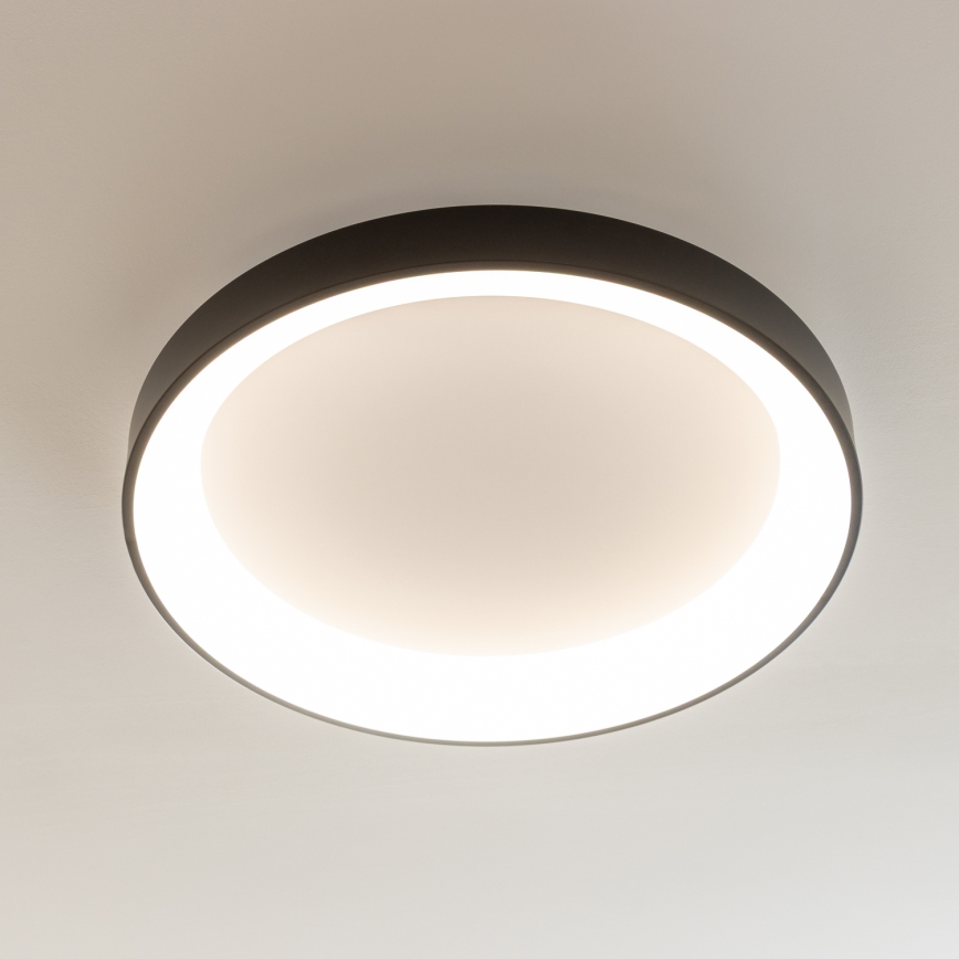 Brilagi - Plafoniera LED dimmerabile FALCON II LED/99W/230V 3000-6500K Ø 60 cm nero + telecomando