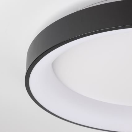 Brilagi - Plafoniera LED dimmerabile FALCON II LED/99W/230V 3000-6500K Ø 60 cm nero + telecomando