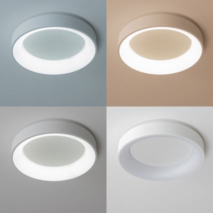 Brilagi - Plafoniera LED dimmerabile FALCON LED/80W/230V 3000-6500K Ø 60 cm bianco + telecomando