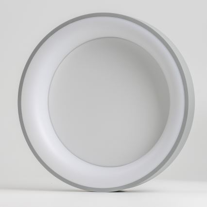 Brilagi - Plafoniera LED dimmerabile FALCON LED/80W/230V 3000-6500K Ø 60 cm grigio + telecomando